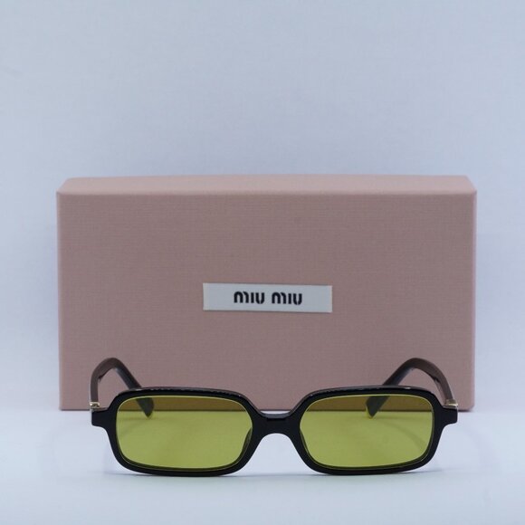 Final Price! Miu Miu MU11ZSF 16K07O Black/Olive Green Sunglasses main image 6